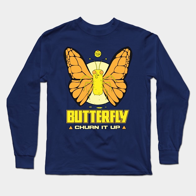 Butterfly Long Sleeve T-Shirt by MasonGrant